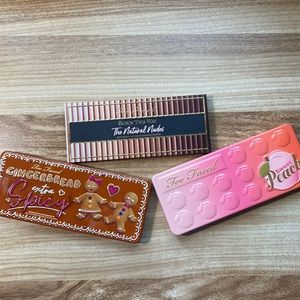 Too faced eye shadow palette bundle. Buy together or individually